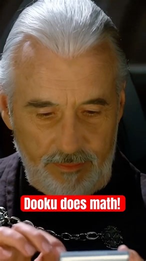 Count Dooku does math!