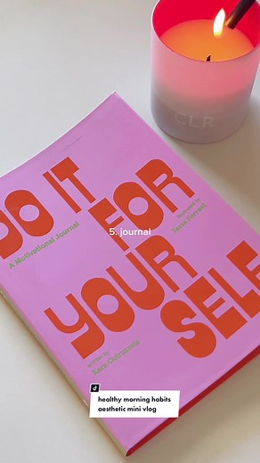 Healthy Morning Habits for That Girl Aesthetic Routine