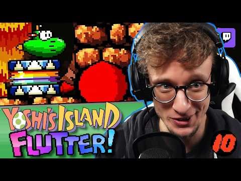 Kaizo Platforming on Yoshi's Island Art │ FLUTTER! PART 10