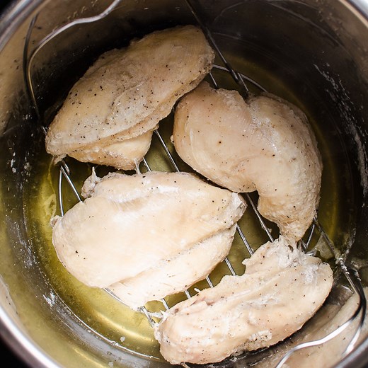 Instant Pot Frozen Chicken Breasts - iFoodReal.com