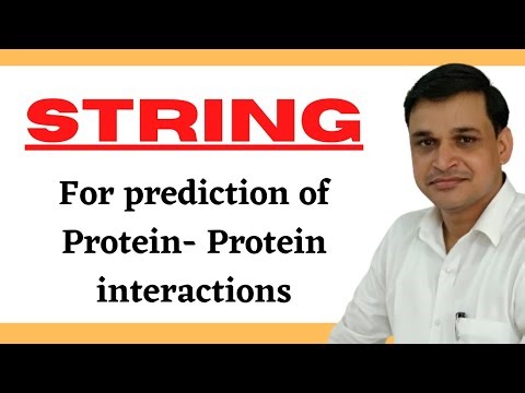 STRING | For prediction of protein protein interactions | Bioinformatics