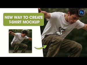 Realistic T-Shirt Mockup in Photoshop – Step by Step Tutorial