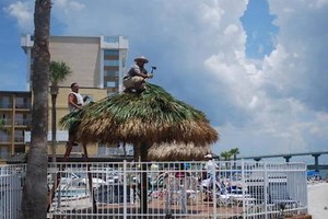 Tiki Hut Builder's Got it Made in the Shade