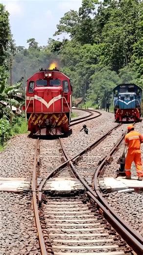 74K views · 229 reactions | Switching the Tracks Under Pressure #railway #train #wesel | Zona Lokomotif | Facebook