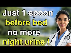 Over 65? Take 1 Spoon Before Bed or Nighttime Urination Will Keep Waking You Up!| Elder Health