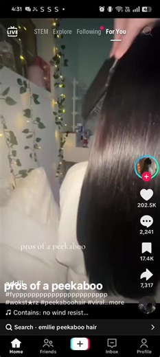 Explore Peekaboo Hair Styles for 2026