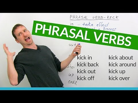 Learn 8 KICK Phrasal Verbs in English: "kick back", "kick out", "kick up"...