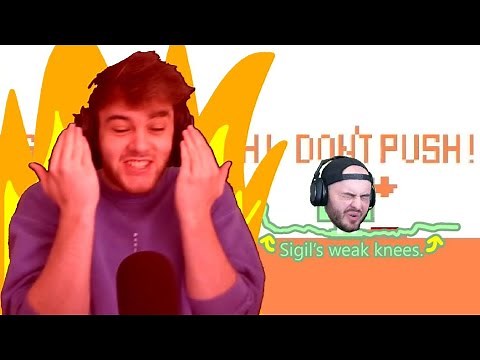 Henwy gets mad at Sigils for having weak knees in Pico Park