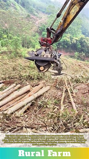 Ultimate Tree Processor Satisfying Wood Cutting: How a Modern Harvester Head Delimbs and Cuts Logs
