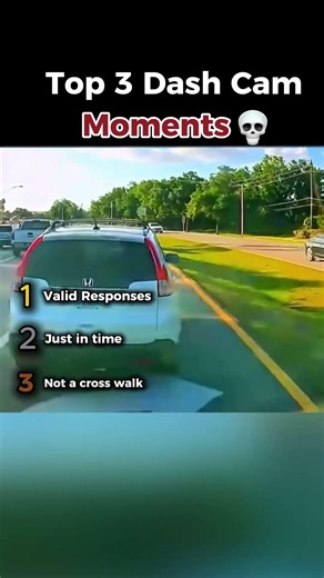 Top 3 Dash Cam Moments That Went Wrong #car #funny #accident #fyp #rage #top5 #shorts