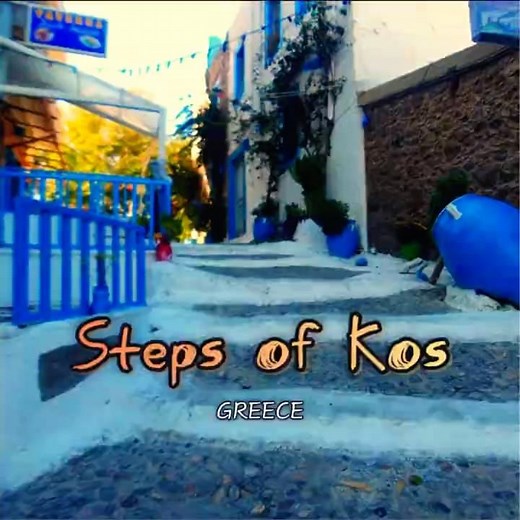 Iconic White Steps of Kos | Greece