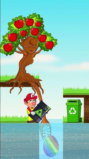 Lessons For Children On Environmental Protection: Mario Litters And The Ending #mario #story