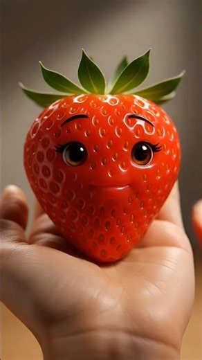 World’s Cutest Strawberry Baby 🍓❤️ | AI Animated Short