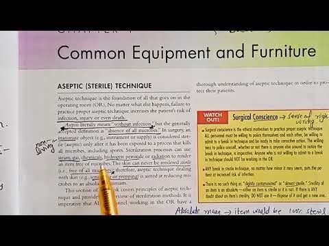 Aseptic Sterile Technique | Disinfection and Sterilization | Surgical Instruments | KMU Surgical