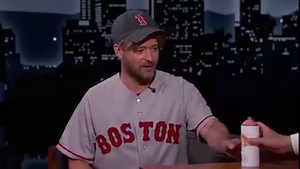 259K views · 1.9K reactions | “Matt Damon” (Justin Timberlake) left behind a special gift for Jimmy Kimmel on his desk  #Jimmys #FallonFlashback | The Tonight Show Starring Jimmy Fallon | Facebook