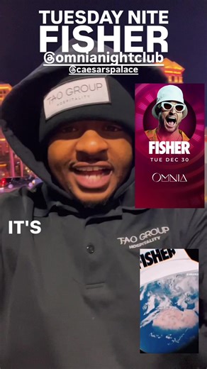 🎣🔥 FISHER @followthefishtv is taking over OMNIA Nightclub at Caesars Palace @omnianightclub 📅 Tuesday, Dec 30 🌍 One of the BIGGEST DJs on the planet 🚀 Global tech house superstar 🏟️ Sells out clubs & festivals worldwide 🎉 LAST FREE EVENT OF THE YEAR 🔥 Vegas ALWAYS shows out for FISHER 🎥 PROMO VIDEO https://www.instagram.com/reel/DS1f-YLjrCN/?igsh=MTQwaXIyNmM5NGMxYw== 📍 OMNIA Nightclub | Caesars Palace 🏛️ Multi-level Strip venue 💎 Iconic moving chandelier 🌈 Massive LED visuals 🔊 Wor