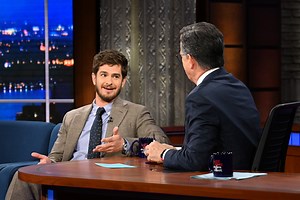 48K views · 757 reactions | #AndrewGarfield walks us through his first love. #Colbert | The Late Show with Stephen Colbert | Facebook