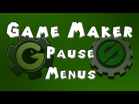 Game Maker Tutorial - Making a Pause Menu