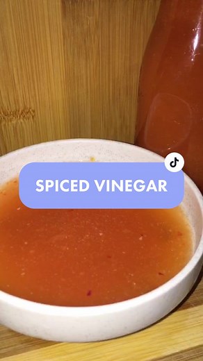 Spicy Vinegar Recipe with Garlic, Onion, and Red Chilli