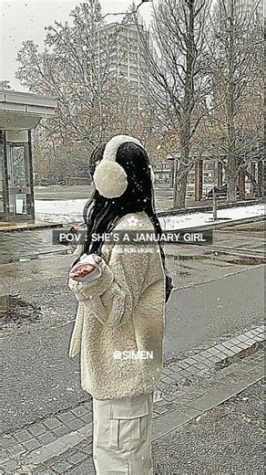 ── .✦ pov : she's a january girl .ᐟ #fypシ #januarygirl #edit #januaryborn #coqqute #edit #yt #vibe
