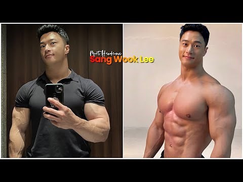 Handsome Muscular Professional Bodybuilder & Fitness Model from South Korea Sang Wook Lee🔥🇰🇷