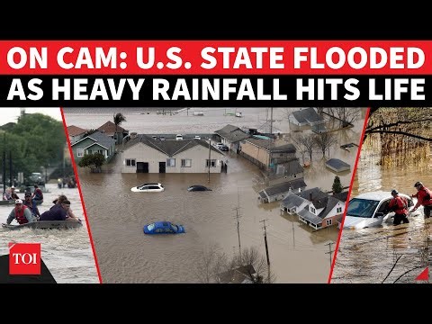 Emergency In San Francisco: US State Flooded, Boats Out On Streets As Rains Unleash Mayhem