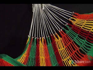 Aprenda como Hacer una #hamaca Con Diferentes encabezado fácil en 2024👀 de #nylon