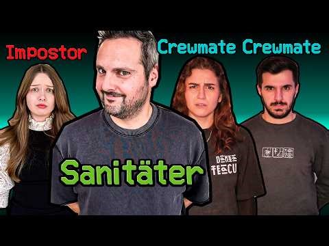 NEUE ROLLE "SANITÄTER" in Among Us REAL LIFE mit Kaan, Dania, Katja & Claudio