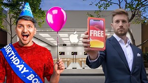 Asking Apple Store For A Free Iphone 😱 | Desi Pola