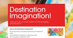 Destination Imagination!