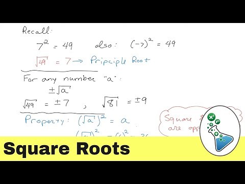 How to Evaluate Square Roots