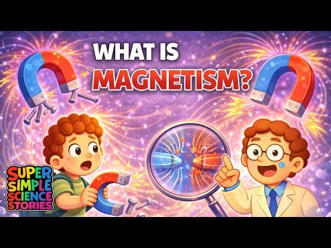 What Is Magnetism? 🧲 | How Magnets Work Explained for Kids | Super Simple Science Stories