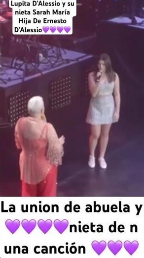 Lupita D’Alessio, proud grandmother, celebrates the debut of her granddaughter Sara María, daught...