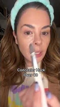 The Concealer Hack Every Woman Over 40 Needs to Know! ✨ #makeup #beauty #makeuptutorial