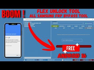 Flex Unlock Tool V1.2.17.00 Latest Update | FRP,MDM Remove | Lifetime Login Free 2025 | GSM HUB TEAM
