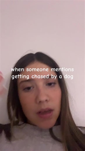 it was very traumatizing #dog #chased #trauma #scary #fy | when someone mentions getting chased by a dog