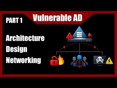 Building Vulnerable Active Directory From Scratch - Architecture