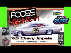 Revell Foose 1965 Impala Model Update 1. Iceman Collections 632 Big Block Chevrolet.