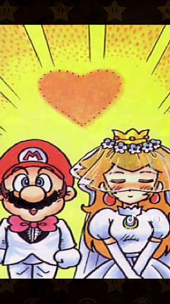 Happy Moments with Super Mario and Princess Peach