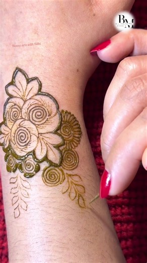 Stunning Henna Design Tutorial for Back Hand
