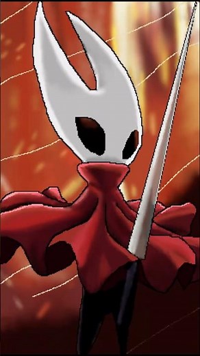 Hornet Pixel Art Speedpaint 🕷️| Hollow Knight Silksong Fan Art #shorts #hollowknightsilksong #fanart