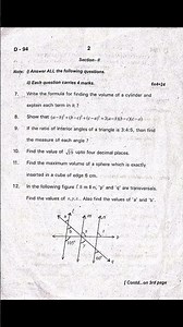 TS Class-9 Mathematics SA-1 Question Paper 2025 #maths#9thclass#questionpaper#kanchumath
