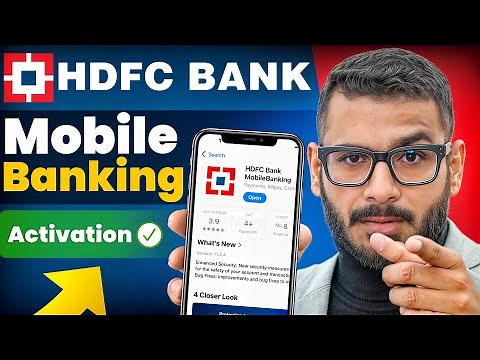 HDFC Mobile Banking | How To Activate HDFC Mobile Banking