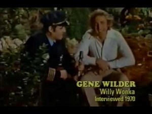 Gene Wilder vintage Willy Wonka Interview
