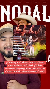 ¿Crees que Christian Nodal sí llene su concierto en Chile? ¿Quién recuerda lo que gritaron los fans de Cazzu cuando ella estuvo en Chile? #Cazzu #cazzufans #Nodal #AngelaAguilar | La Nota Del Entretenimiento