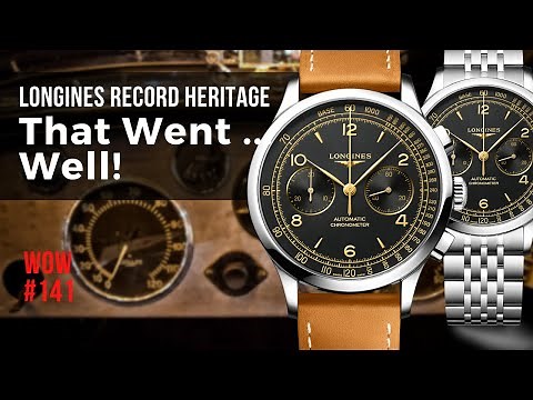 Longines Record Heritage Chronograph // Watch of the Week. Review #141