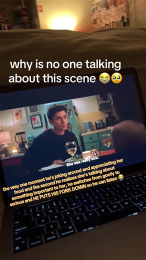 Voicemails for Isabelle scene where he puts his fork down — why it matters