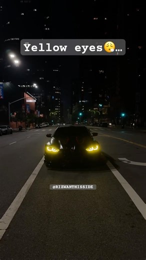 Yellow eyes😮‍💨 #rizwanthisside #bmw #m4competition #yellow #eyes