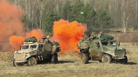 NATO Exercise In Poland Tests War Readiness