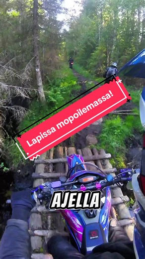 Kaksitahtiset mopot Lappiin kesällä